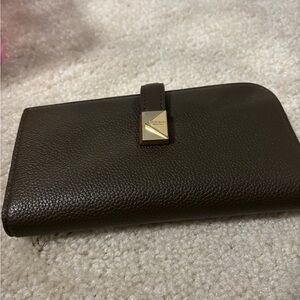 Kate Spade Dark Brown Leather Wallet